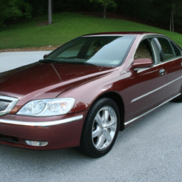 Car model: 2006 Acura RL