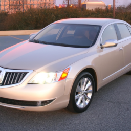 Car model: 2010 Acura RL