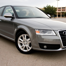 Car model: 2009 Audi A4