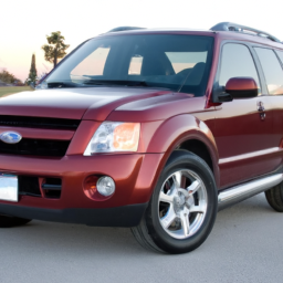 Car model: 2009 Ford Escape