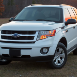 Car model: 2013 Ford Explorer