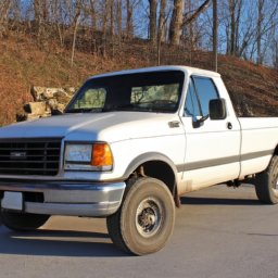 Car model: 1996 Ford F-250