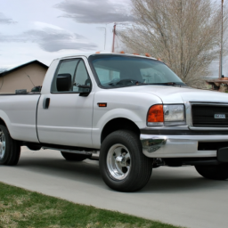Car model: 2001 Ford F-250