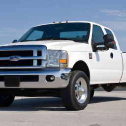 Car model: 2008 Ford F-250