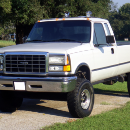 Car model: 2002 Ford F-350