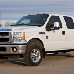 Car model: 2008 Ford F-350