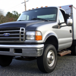 Car model: 2004 Ford F-550