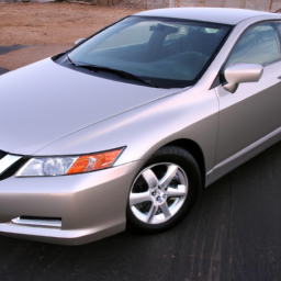 Car model: 2008 Honda Accord Coupe