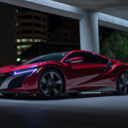 Car model: 2018 Honda NSX