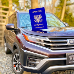 Car model: 2021 Honda Passport