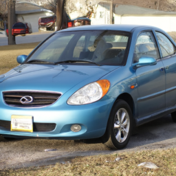 Car model: 2007 Hyundai Accent