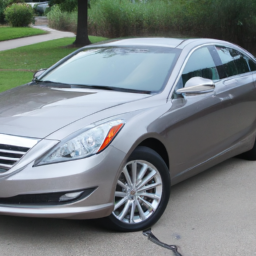 Car model: 2013 Hyundai Azera