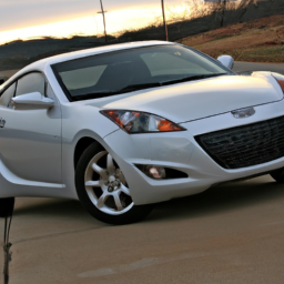 Car model: 2009 Hyundai Genesis Coupe