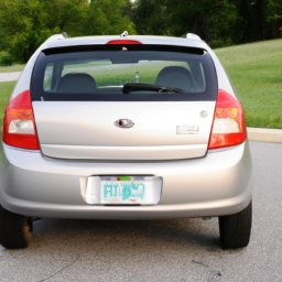 Car model: 2007 KIA Rio / Rio Hatchback
