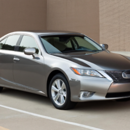 Car model: 2013 Lexus ES300h