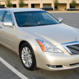 Car model: 2010 Lexus LS460