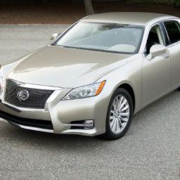 Car model: 2013 Lexus LS460