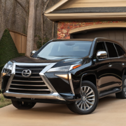 Car model: 2021 Lexus LX570