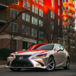 Car model: 2021 Lexus RC350