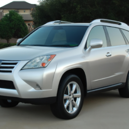 Car model: 2010 Lexus RX350