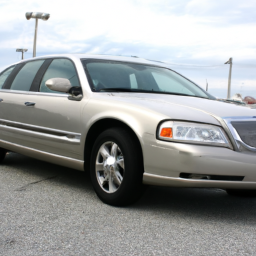Car model: 2008 Mercury Grand Marquis