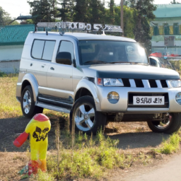 Car model: 2008 Mitsubishi Pajero