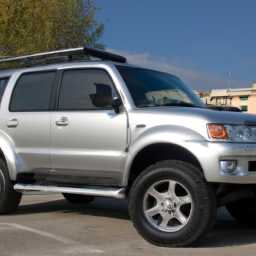 Car model: 2008 Mitsubishi Pajero TR4