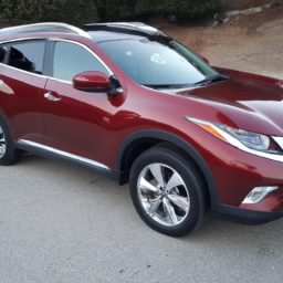 Car model: 2017 Nissan Murano