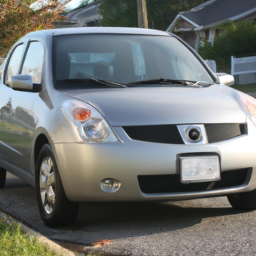 Car model: 2008 Nissan Versa