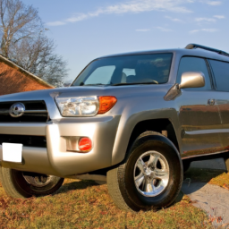 Car model: 2009 Toyota 4Runner