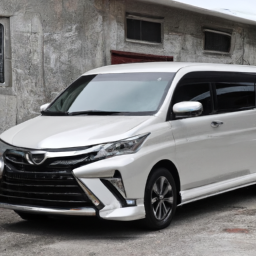 Car model: 2021 Toyota Alphard