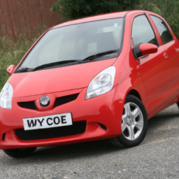 Car model: 2005 Toyota Aygo