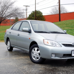 Car model: 2004 Toyota Corolla