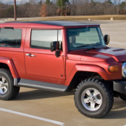 Car model: 2007 Toyota FJ Cruiser