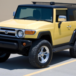 Car model: 2009 Toyota FJ Cruiser