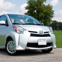 Car model: 2013 Toyota IQ