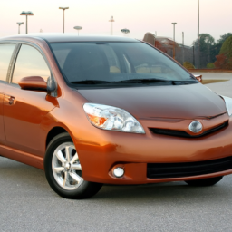Car model: 2009 Toyota Matrix