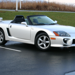 Car model: 2005 Toyota MR2 Spyder
