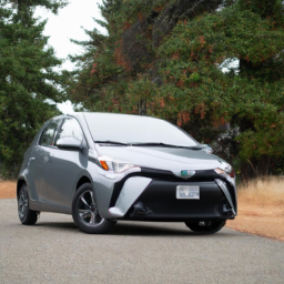 Car model: 2020 Toyota Prius C