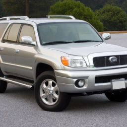 Car model: 2004 Toyota Sequoia
