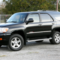 Car model: 2005 Toyota Sequoia