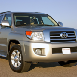 Car model: 2008 Toyota Sequoia