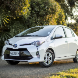 Car model: 2017 Toyota Vitz