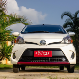 Car model: 2019 Toyota Vitz