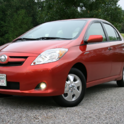 Car model: 2008 Toyota Yaris