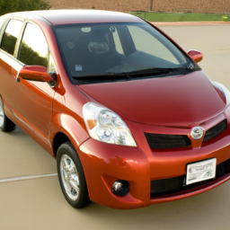 Car model: 2009 Toyota Yaris