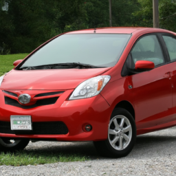Car model: 2010 Toyota Yaris