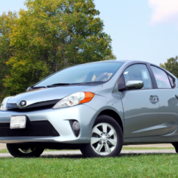 Car model: 2013 Toyota Yaris