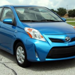 Car model: 2012 Toyota Yaris Hybrid